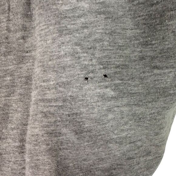 Mini Boden Girls size 11-12 year Gray Dress Short Sleeve Holes - Picture 5 of 9